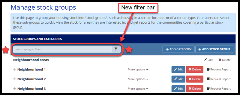 Ci new filter bar